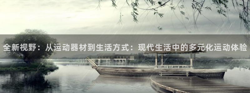 fb体育集团E.ON:全新视野:从运动器材到生活方式:现代生